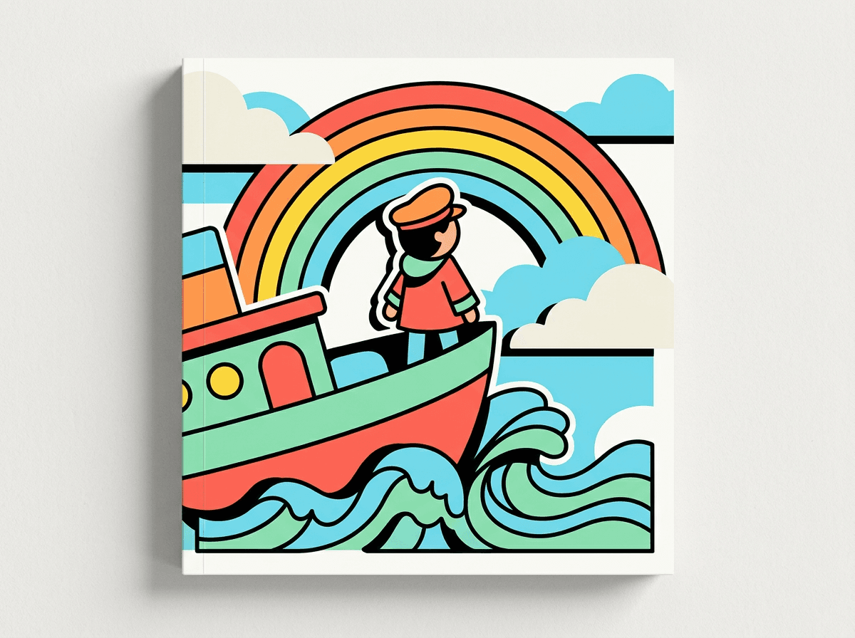 Captain Courage and the Worry Waves cover art